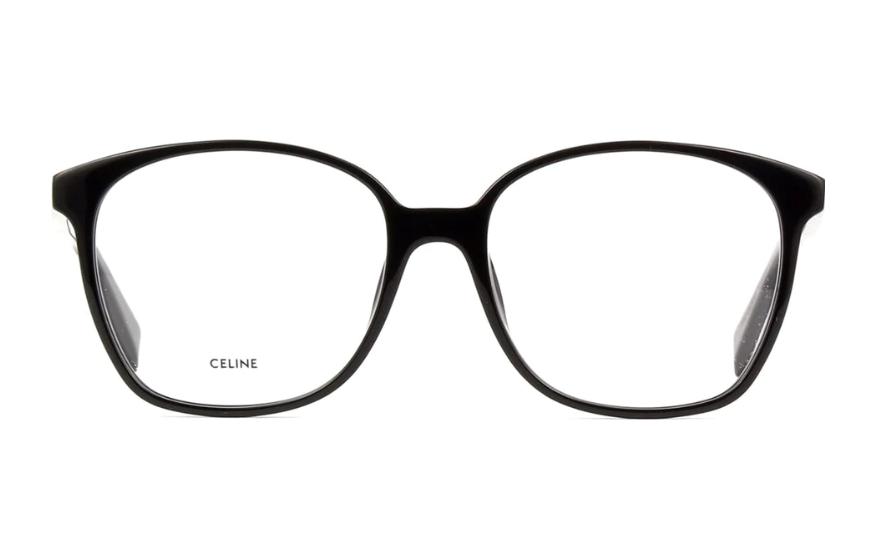 Lookbook 【可配镜片】CELINE经典矩形光学眼镜 黑色男女通用 CL50115I-001