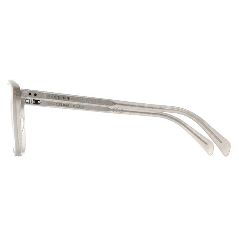 Lookbook 【可配度數】CELINE 不規則光學眼鏡 白色 男女通用 醋酸框架 CL50115I020