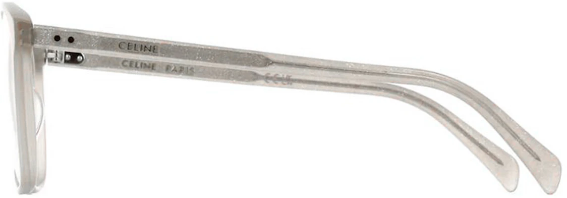 【可配度數】CELINE 不規則光學眼鏡 白色 男女通用 醋酸框架 CL50115I020 Lookbook 【可配度數】CELINE 不規則光學眼鏡 白色 男女通用 醋酸框架 CL50115I020