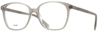 Shop 【可配度數】CELINE 不規則光學眼鏡 白色 男女通用 醋酸框架 CL50115I020