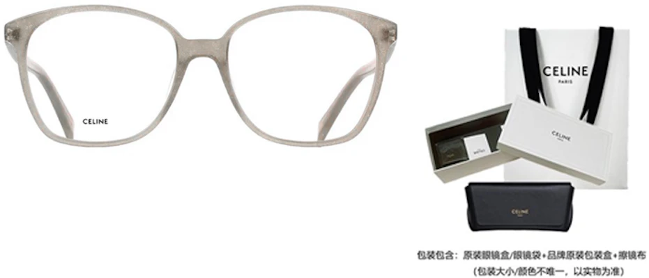 【可配度數】CELINE 不規則光學眼鏡 白色 男女通用 醋酸框架 CL50115I020 Purchase 【可配度數】CELINE 不規則光學眼鏡 白色 男女通用 醋酸框架 CL50115I020