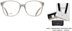 Purchase 【可配度數】CELINE 不規則光學眼鏡 白色 男女通用 醋酸框架 CL50115I020