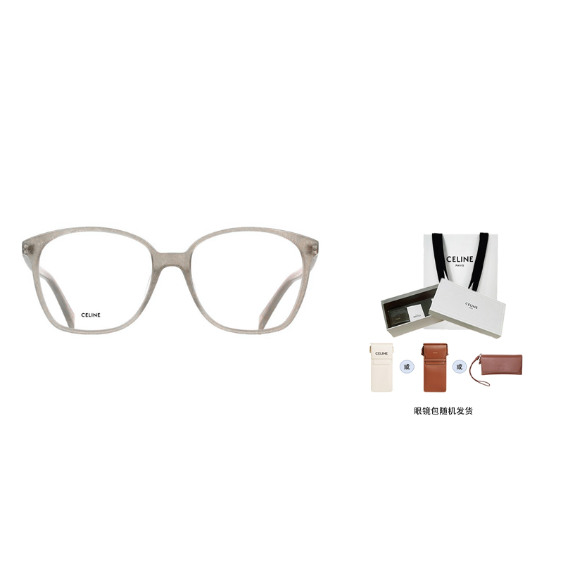Details for 【可配度數】CELINE 不規則光學眼鏡 白色 男女通用 醋酸框架 CL50115I020