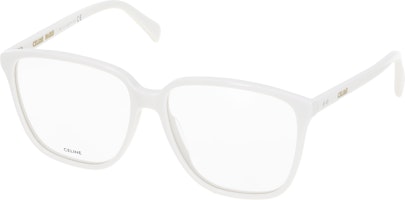 CELINE Square Acetate Optical Glasses Unisex White CL50029I025 CELINE Square Acetate Optical Glasses Unisex White CL50029I025
