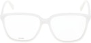 Lookbook 【可配镜片】CELINE 方形醋酸板光学眼镜 男女通用 白色 CL50029I025