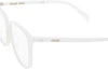 Details for 【可配镜片】CELINE 方形醋酸板光学眼镜 男女通用 白色 CL50029I025