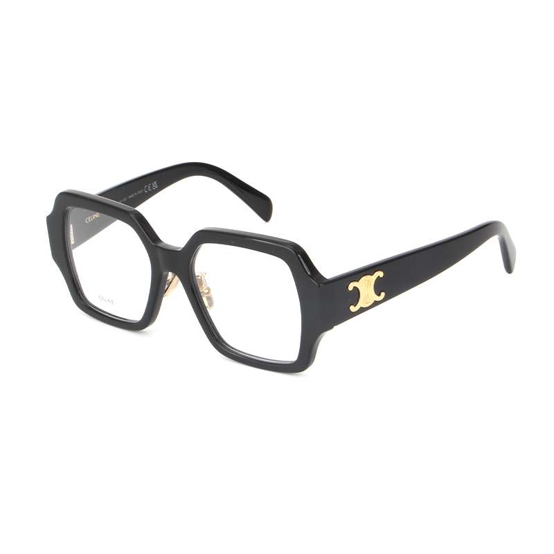 【Prescription Available】CELINE TRIOMPHE Eyeglasses Unisex Irregular Frame CL50131I