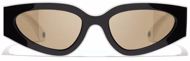 Lookbook 【Con Prescripción】Gafas de Sol CHANEL Cat-Eye Nylon Negro Unisex con Detalle de Logo A71614X02081S5653