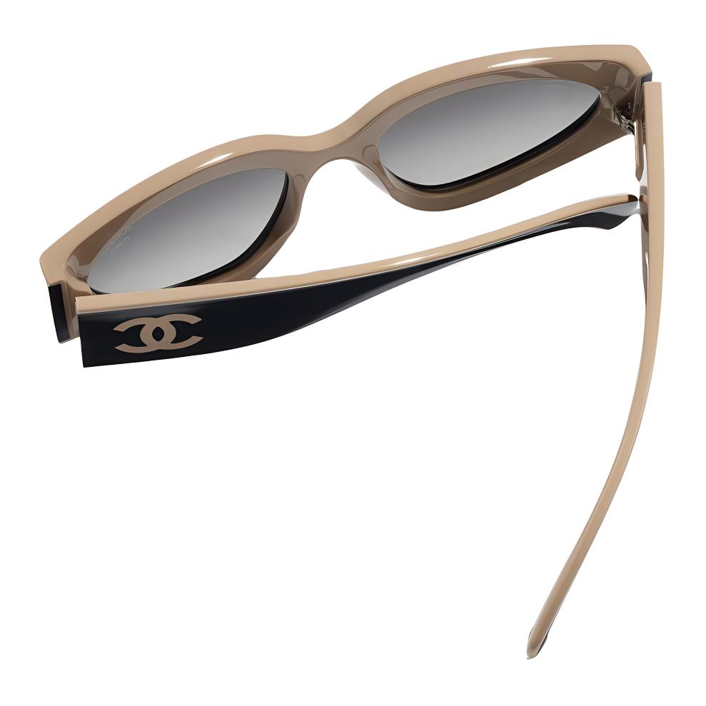 【Prescription Available】CHANEL Cat Eye Sunglasses Unisex Black Nylon Logo Design CH6056-C534/M3 圖 7