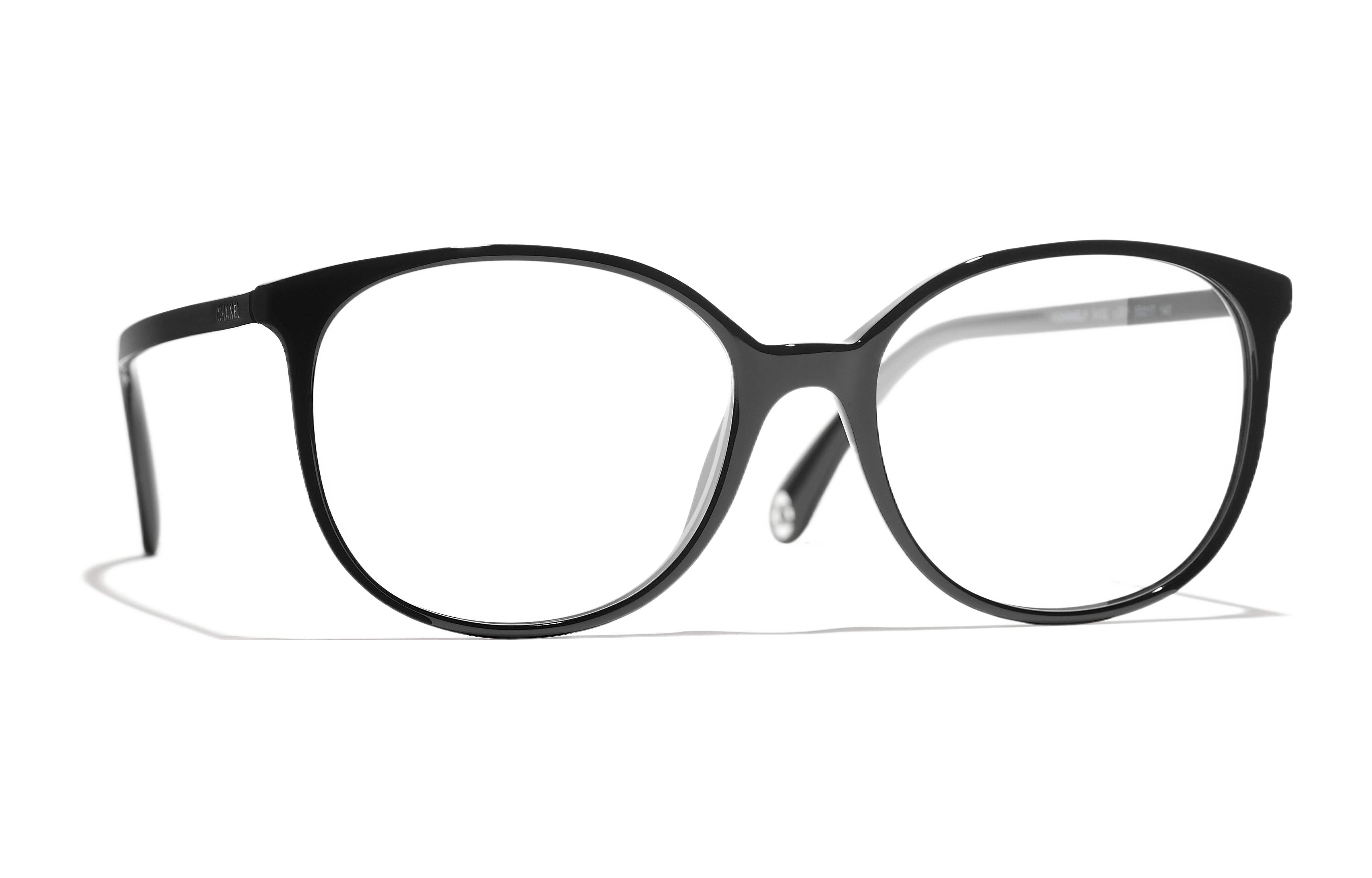 【Prescription Available】CHANEL Eyeglasses Black Cat-Eye Unisex Optical Frame CH3432-C501 圖 3