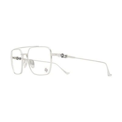 【Prescription Available】Chrome Hearts Luxury Vintage Titanium Square Eyeglass Frames Unisex MAGNUM-II-BS-SS