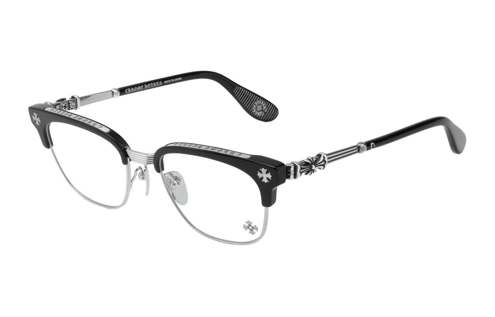 【Prescription Available】Chrome Hearts Stylish Square Optical Glasses Unisex BONENNOISSEUR-II 圖 2