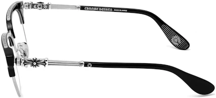 Shop 【可配度數】Chrome Hearts 時尚方形光學眼鏡 男女適用 BONENNOISSEUR-II