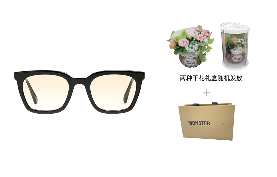 【Prescription Available】GENTLE MONSTER 01(OR) Gradient UV Protection Square Sunglasses. MOMATI-01-OR 圖 4