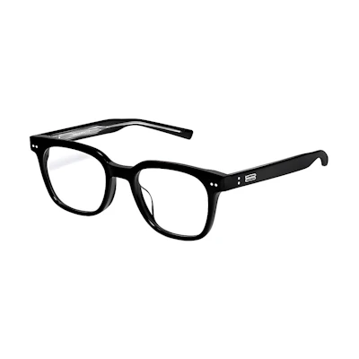 【Prescription Available】GENTLE MONSTER Black Square Optical Glasses Unisex Style EVAN-01