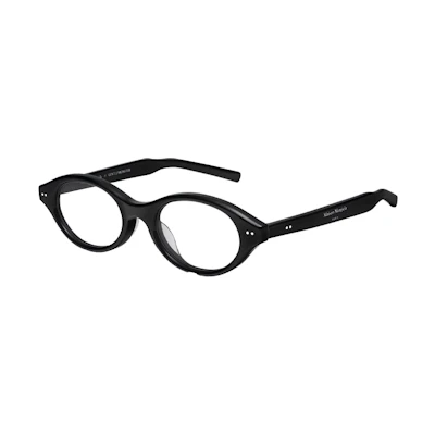 【Prescription Available】GENTLE MONSTER Blue Light Glasses Round Frame Black Unisex mm111-01