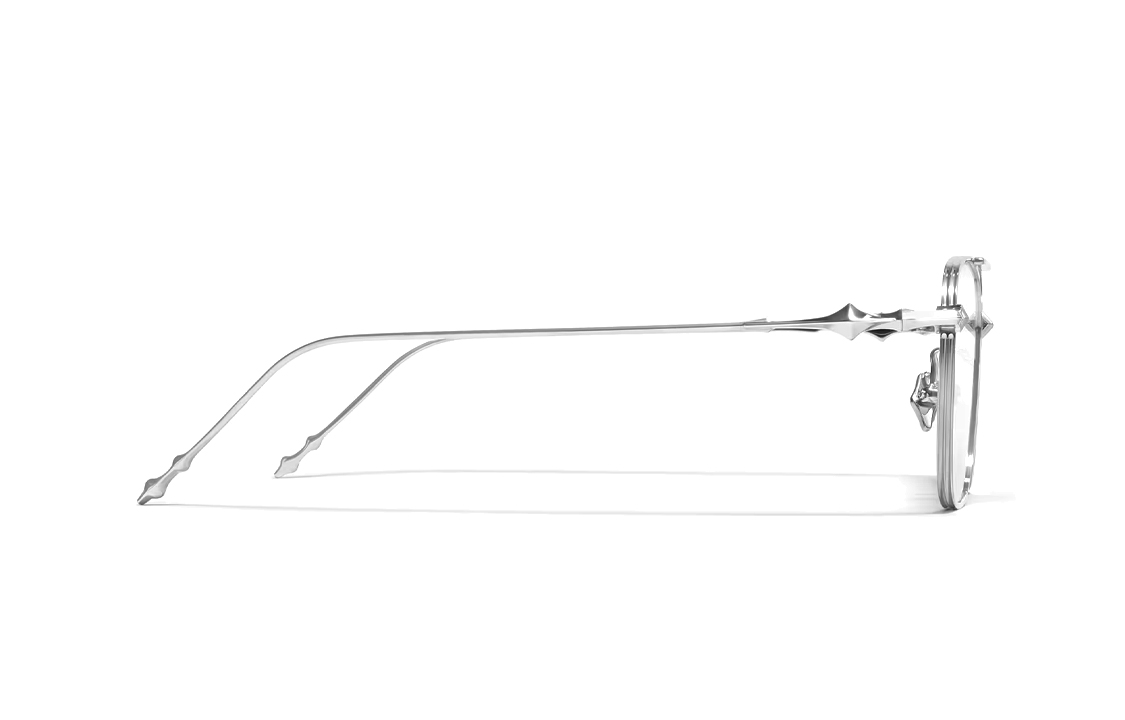 Shop 【度付き対応】GENTLE MONSTER メタルチタン メガネ シルバー ユニセックス MET-02