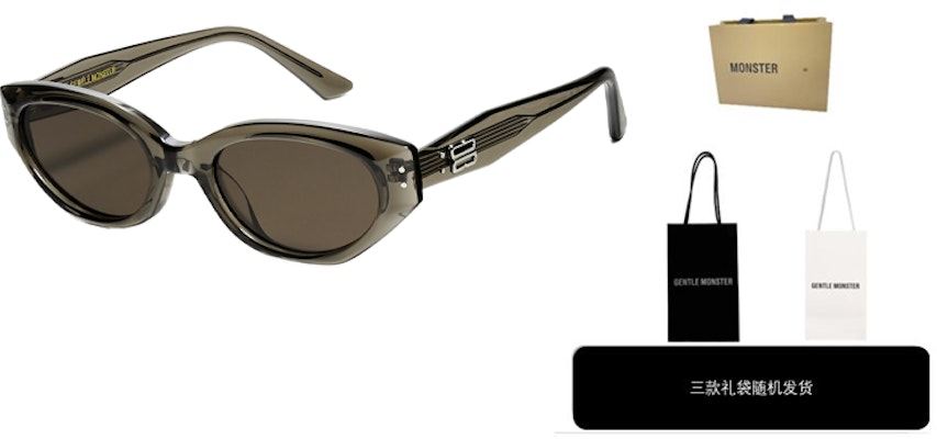 【可配近视】GENTLE MONSTER椭圆框时尚休闲墨镜男女通用款 Rococo KC6 Purchase 【可配近视】GENTLE MONSTER椭圆框时尚休闲墨镜男女通用款 Rococo KC6