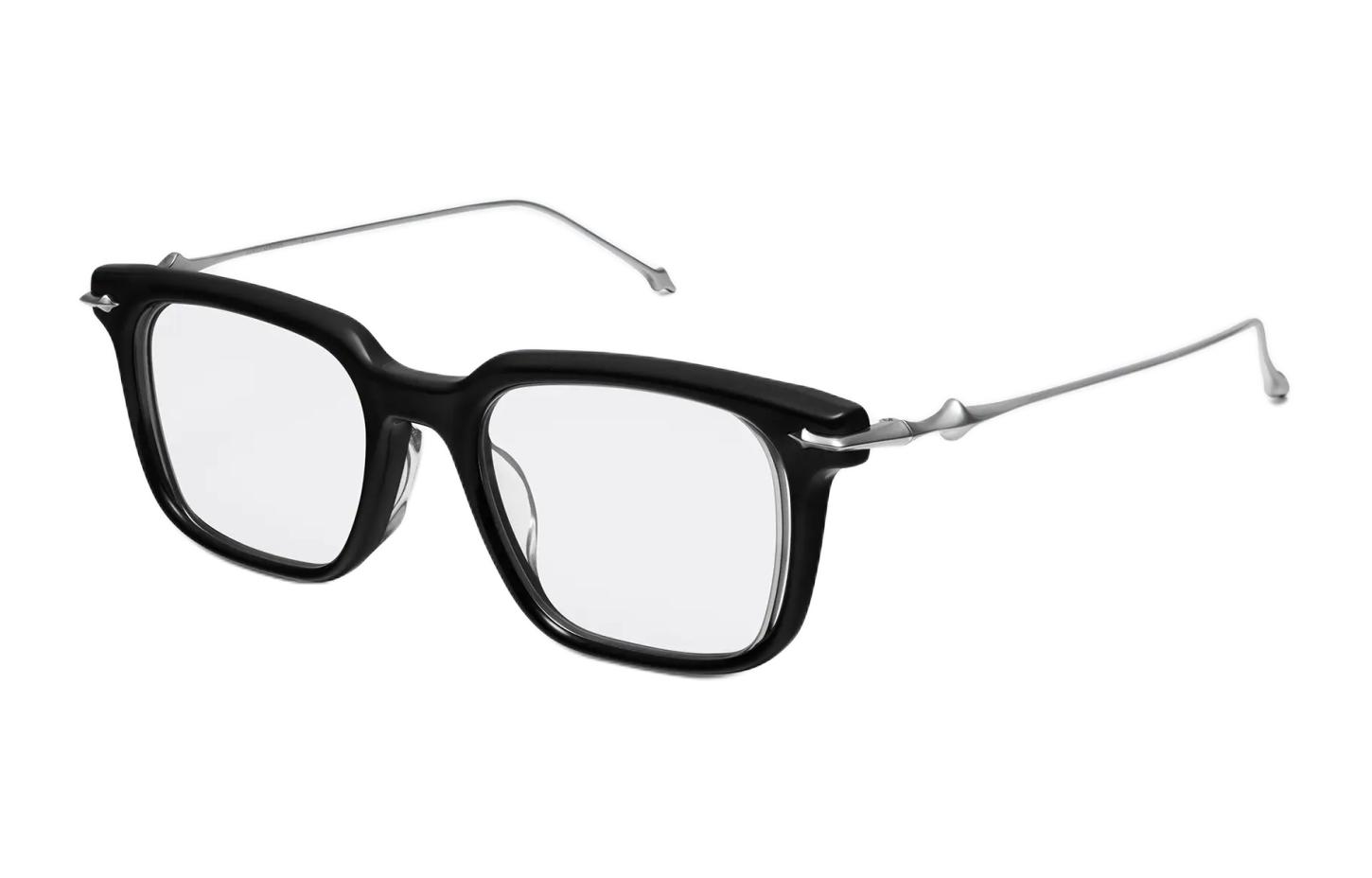 【Prescription Available】GENTLE MONSTER Rectangle Eyeglasses Unisex Black Frames Ego 01