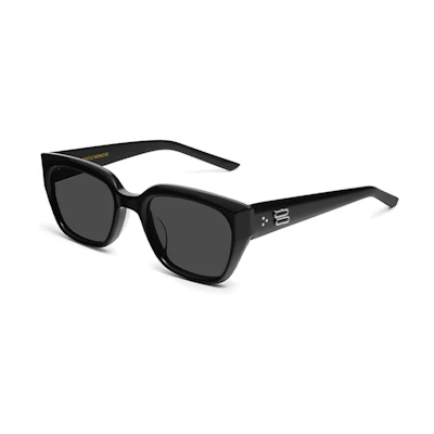 【Prescription Available】GENTLE MONSTER Rectangular Black Sunglasses Unisex Couples NABI-01