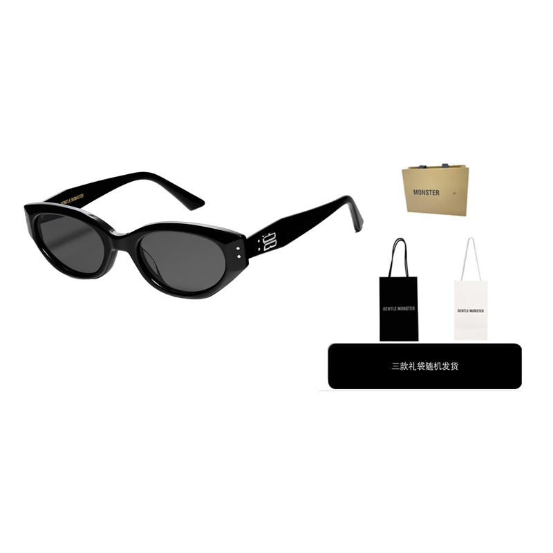 Purchase 【Prescription Tersedia】GENTLE MONSTER Cermin Mata Hitam Gaya Avant-Garde Unik. Rococo 01