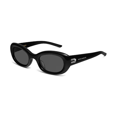 【Prescription Available】GENTLE MONSTER Unisex Irregular Sunglasses Black SAVAGE-01