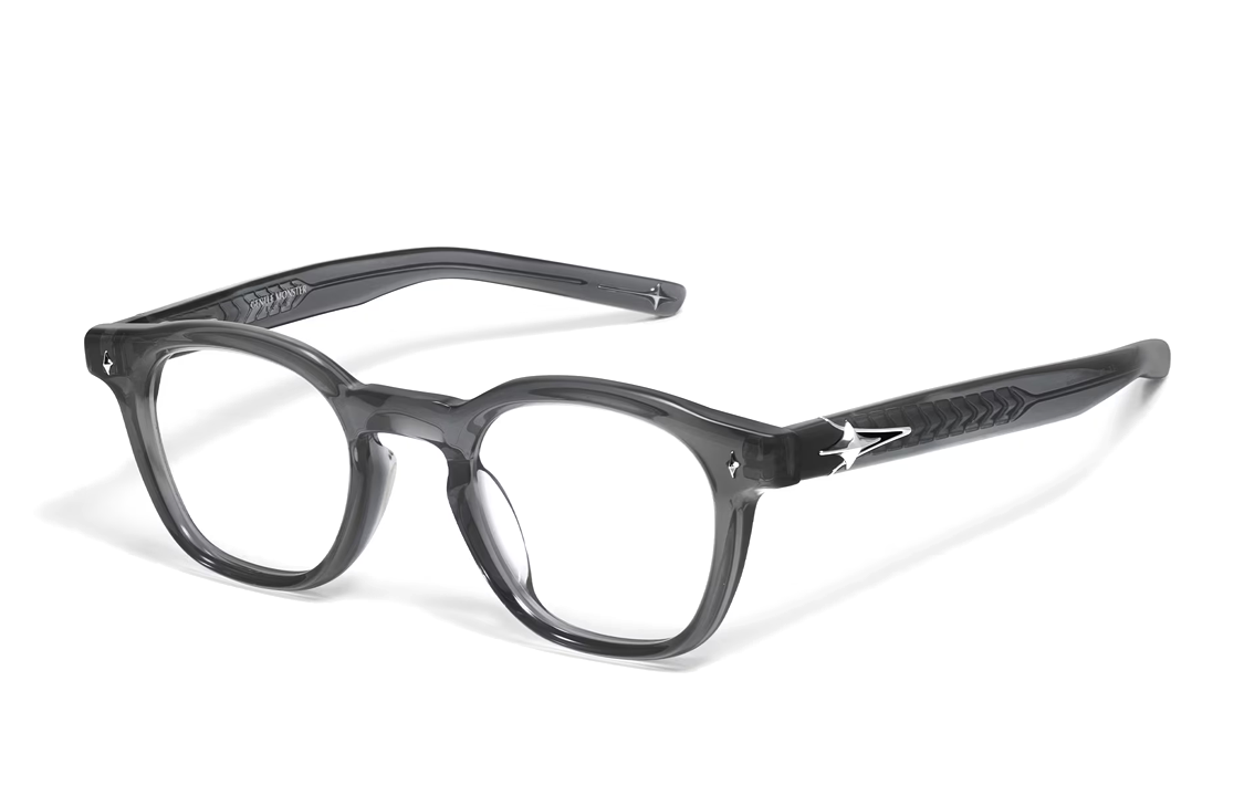 【Prescription Available】GENTLE MONSTER Vonzo Bold Series Square Optical Glasses Grey Vonzo-GC9