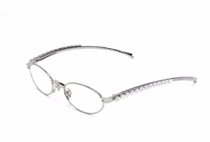 【Prescription Available】Gentle Monster x Jennie Oval Metal Optical Glasses Silver Unisex. Jennie-Barrette02 【Prescription Available】Gentle Monster x Jennie Oval Metal Optical Glasses Silver Unisex. Jennie-Barrette02