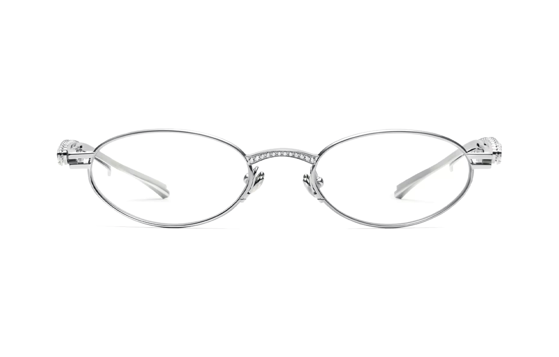 【Prescription Available】Gentle Monster Jennie Oval Metal Optical Glasses Silver Unisex. Jennie-Barrette02 圖 3