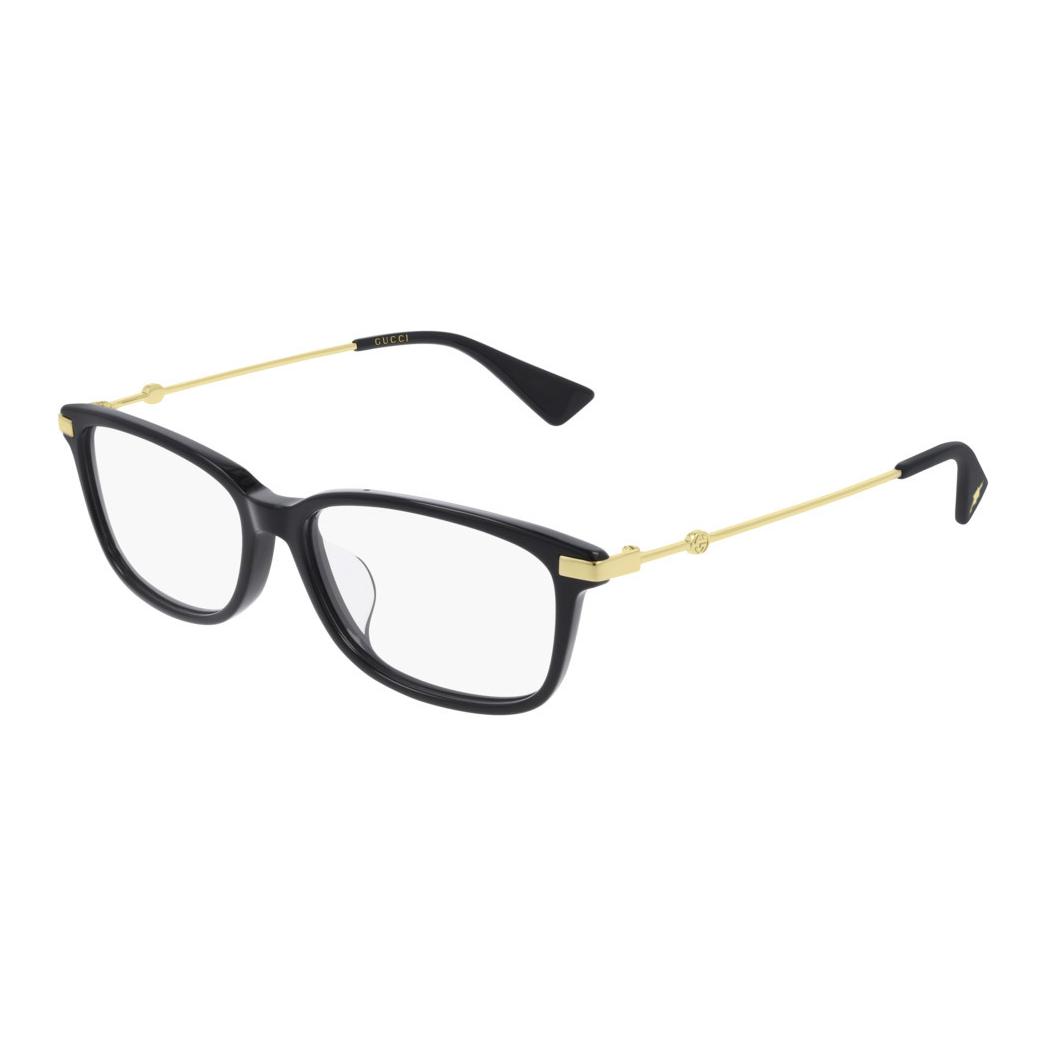 【Prescription Available】GUCCI Black Retro Square Optical Glasses Unisex Couple Design GG0759OA-001 54