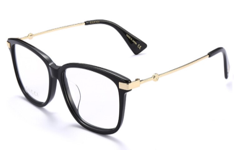 【Prescription Available】GUCCI Black Retro Square Optical Glasses Unisex Couple Design GG0759OA-001 54 圖 2