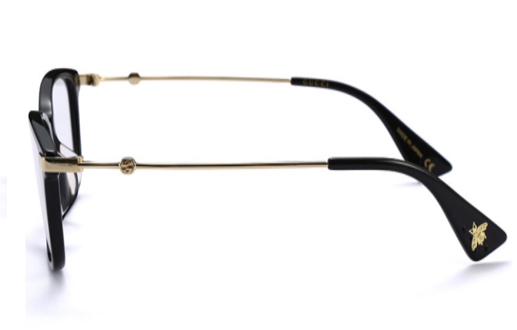 【Prescription Available】GUCCI Black Retro Square Optical Glasses Unisex Couple Design GG0759OA-001 54 圖 4