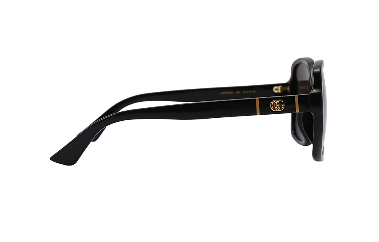 【Prescription Available】GUCCI Black Square Frame Sunglasses Unisex Couple's Style GG0765SA-001 57 圖 8