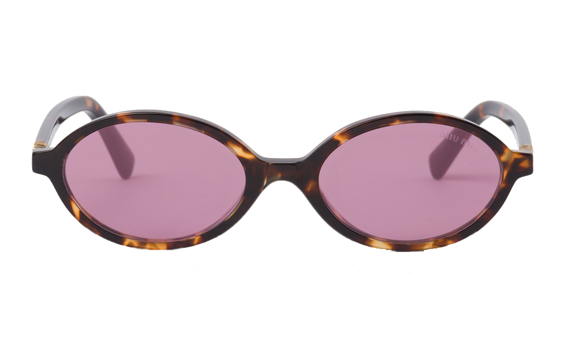 【Prescription Available】MIU MIU Oval Sunglasses Tortoise Shell for Unisex Couples SMU04Z_EVAU_FE50D_C_050 圖 4
