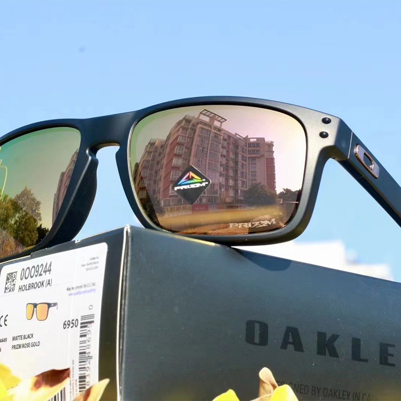 【Prescription Available】Oakley Prizm Square Sunglasses Trendy Unisex Couple Style 9244 Holbrook A 圖 24