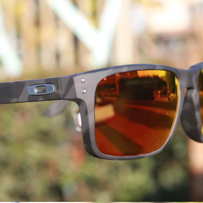 【可配度数】Oakley Prizm 方形太阳镜 时尚男女同款情侣款 9244 Holbrook A 21