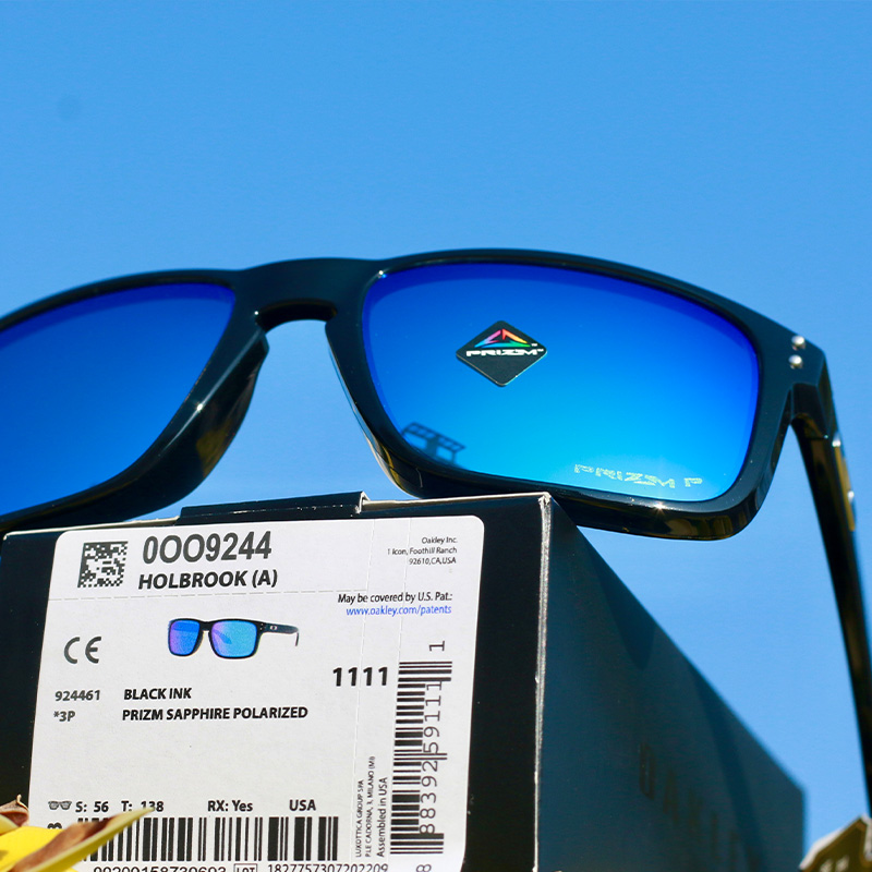 【Prescription Available】Oakley Prizm Square Sunglasses Trendy Unisex Couple Style 9244 Holbrook A 圖 35