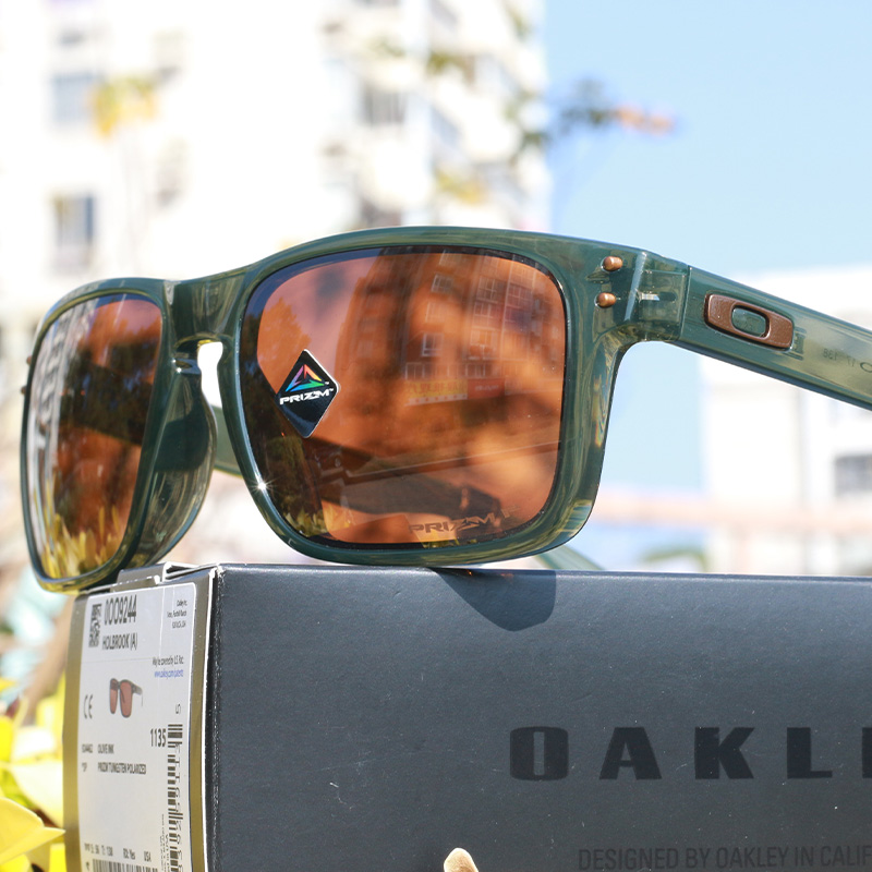 【Prescription Available】Oakley Prizm Square Sunglasses Trendy Unisex Couple Style 9244 Holbrook A 圖 37