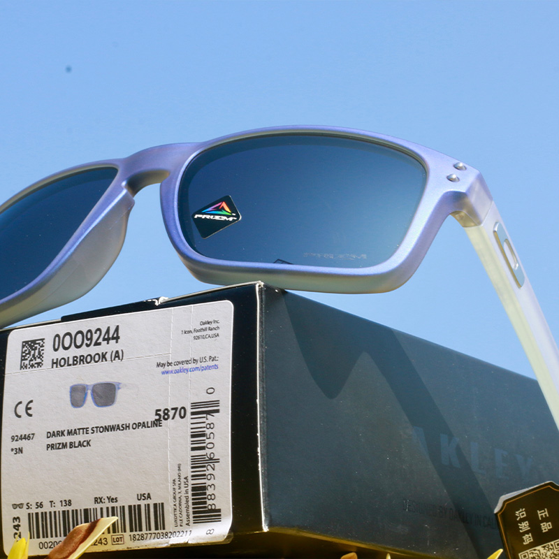 【Prescription Available】Oakley Prizm Square Sunglasses Trendy Unisex Couple Style 9244 Holbrook A 圖 44