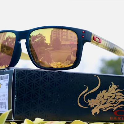 【可配度数】Oakley Prizm 方形太阳镜 时尚男女同款情侣款 9244 Holbrook A 53