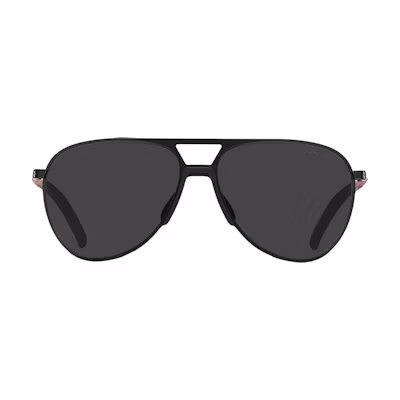 【Prescription Available】PRADA Black Aviator Sunglasses with Side Letter Detail SPS51XC059E1BOFE06L