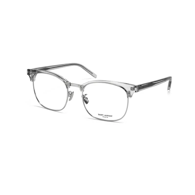 【Prescription Available】SAINT LAURENT Black Square Optical Glasses Unisex Couple Style SL 104F-003