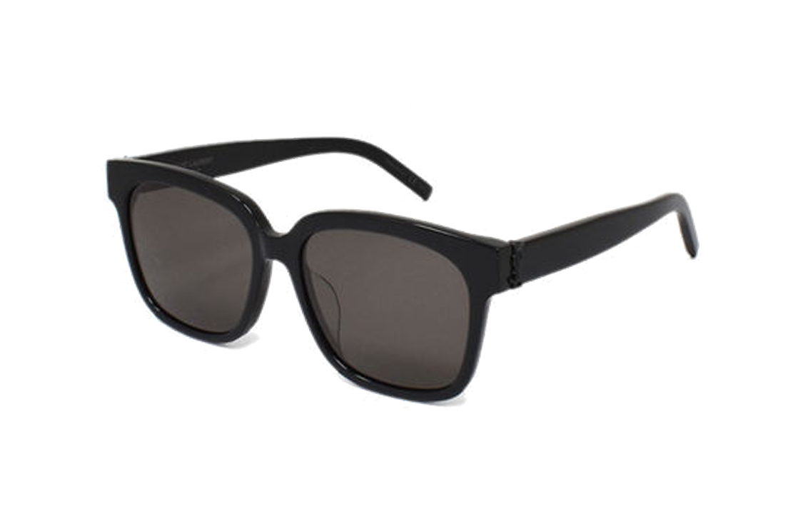 【Prescription Available】SAINT LAURENT Black Square Sunglasses Unisex Wind/Sunproof SLM40F-001 圖 2