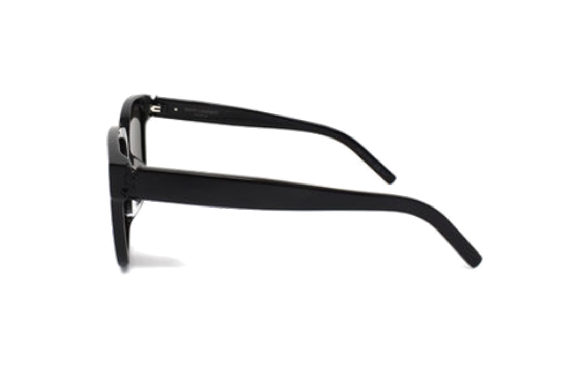 【Prescription Available】SAINT LAURENT Black Square Sunglasses Unisex Wind/Sunproof SLM40F-001 圖 4