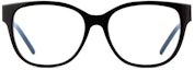 Lookbook 【度付き対応】サンローラン ロゴプリント イレギュラーフレーム ユニセックス ブラック SLM48O-B/F-001