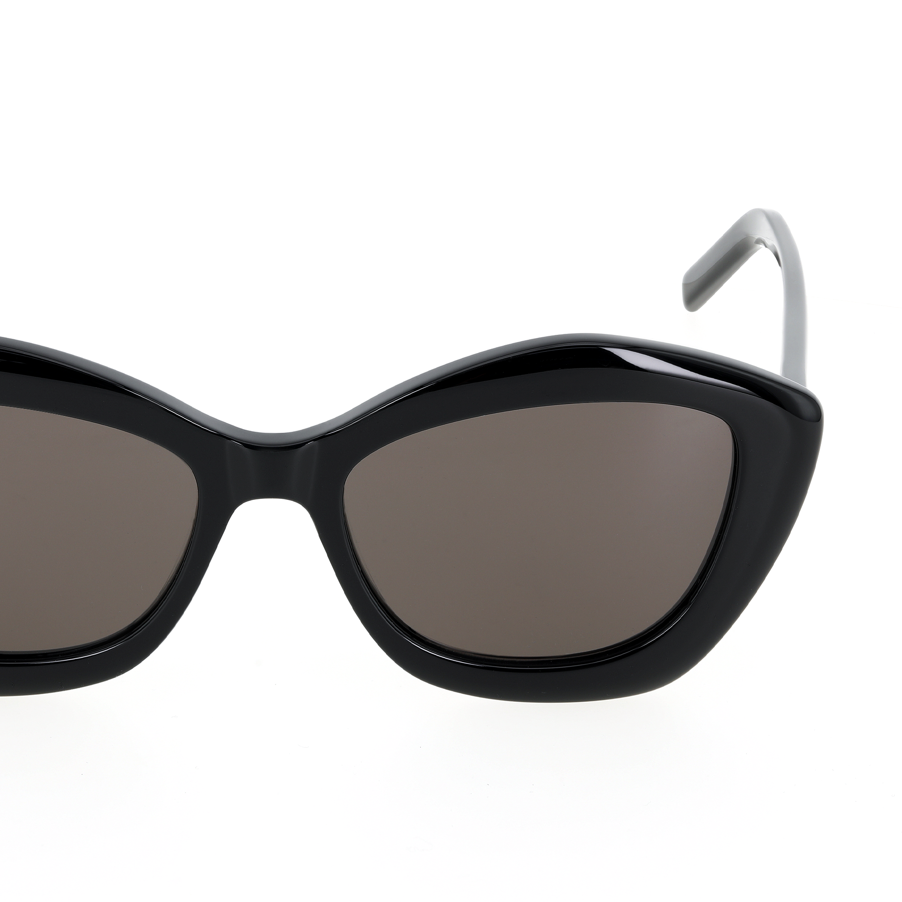 【Prescription Available】SAINT LAURENT Logo Print Square Sunglasses Black Unisex SL-68-001 圖 5