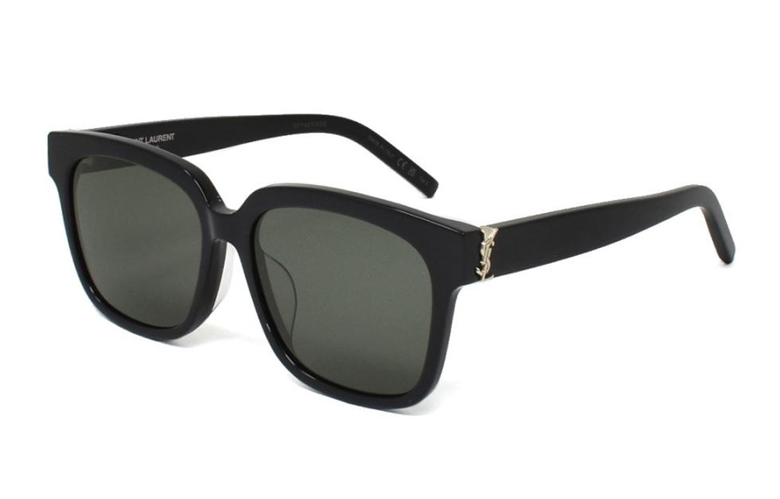 【Prescription Available】SAINT LAURENT Logo Square Sunglasses Unisex Black SLM40F-003 圖 2