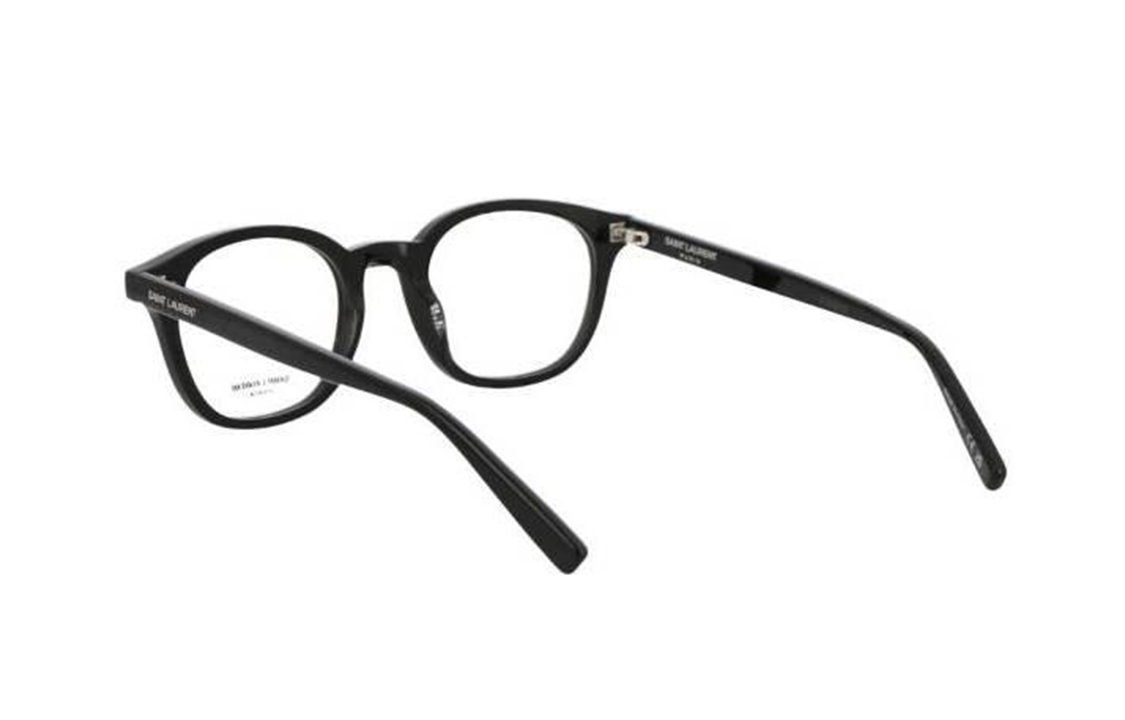 【Prescription Available】SAINT LAURENT Luxury Optical Irregular Black Glasses Unisex SL588001 圖 3