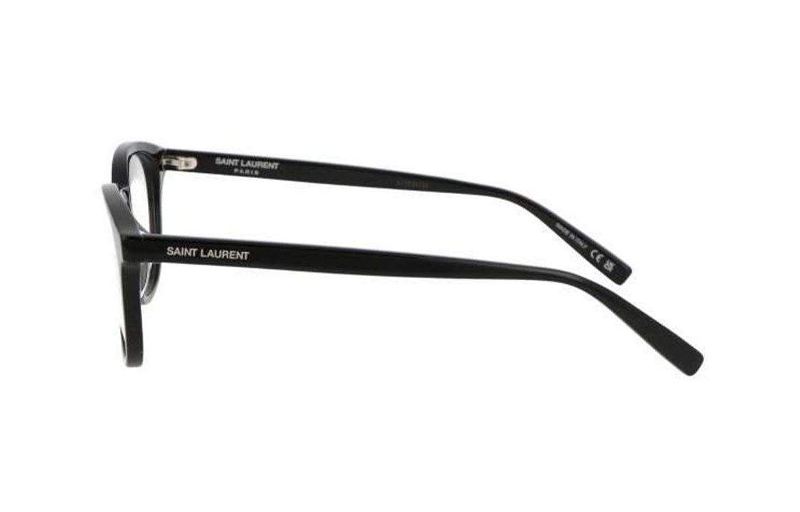 【Prescription Available】SAINT LAURENT Luxury Optical Irregular Black Glasses Unisex SL588001 圖 4