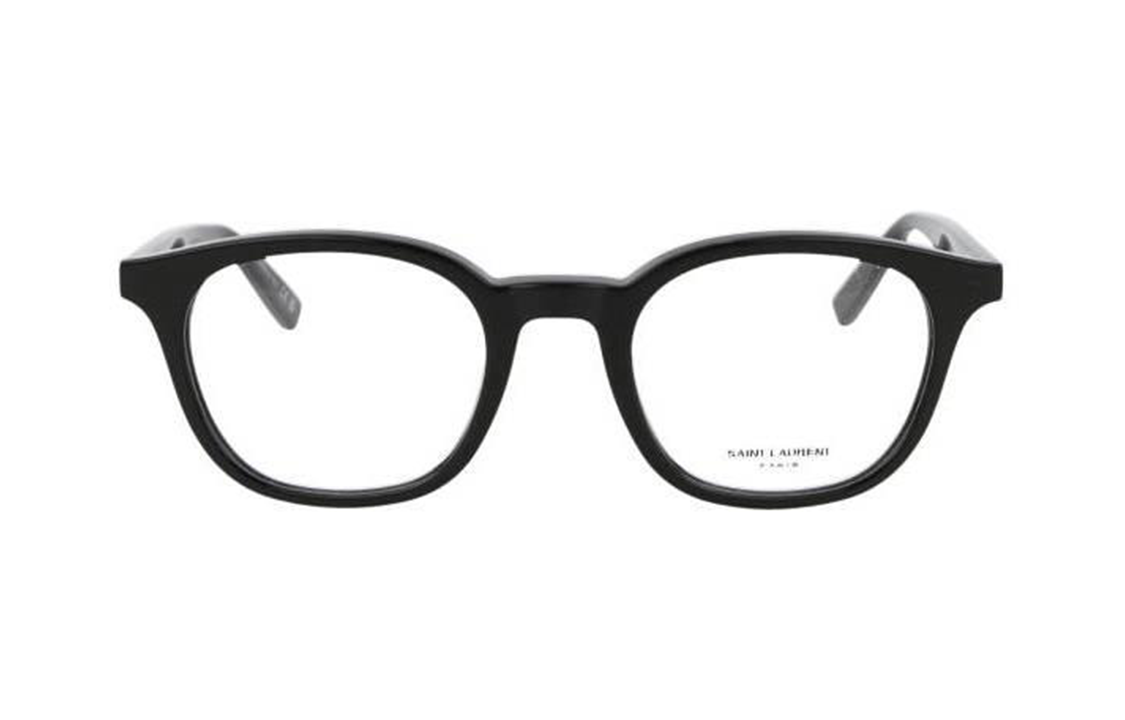【Prescription Available】SAINT LAURENT Luxury Optical Irregular Black Glasses Unisex SL588001 圖 5